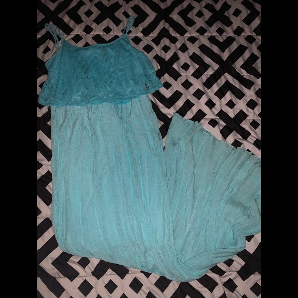 Light blue sundress